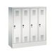 C+P Kindergarten locker Evolo, 4 compartments, H1300B1190D300 mm, No. 480203-40|S10082 - Clothes locker (workshop) - 1