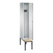 C+P Locker Evolo 1 compartment H2090B320D815 mm light gray No 48050-10|S10000 - Clothes locker (workshop) - 2