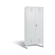 C+P Locker Evolo, 2 compartments, H1850B810D500 mm, light gray No. 48060-22|S10035 - Clothes locker (workshop) - 1