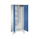 C+P Cleaning agent locker Evolo, 2 compartments, H1850B810D500 mm, No. 48110-02|S10055 - Clothes locker (workshop) - 2
