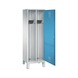 C+P Locker Evolo, 2 compartments, H1850B610D500 mm, No. 48210-20|S10000 - Clothes locker (workshop) - 2