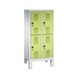 C+P Kindergarten locker Evolo, 4 compartments, H1350B610D300 mm, No. 483103-20|S10029 - Clothes locker (workshop) - 1