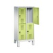 C+P Kindergarten locker Evolo, 4 compartments, H1350B610D300 mm, No. 483103-20|S10029 - Clothes locker (workshop) - 2