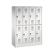 C+P School locker Evolo, 8 compartments, H1600B1190D500 mm, No. 483206-40|S10060 - Clothes locker (workshop) - 1
