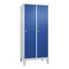 C+P Classic locker, 2 compartments, H1850B810D500 mm, No. 8010-22|S10002 - Clothes locker (workshop) - 1