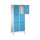 C+P Locker Classic, 2 compartments, H1850B810D500 mm, No. 8010-223|S10000 - Clothes locker (workshop) - 2