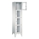 C+P Classic locker cabinet 4 compartments H1850B420D500 mm No 8010A124|S10000 - Clothes locker (workshop) - 2