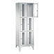 C+P Classic locker cabinet 6 compartments H1850B610D500 mm No 8010A203|S10000 - Clothes locker (workshop) - 2