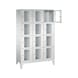 C+P Classic locker cabinet, 12 compartments, H1850B1200D500 mm No. 8010A324|S10000 - Clothes locker (workshop) - 2