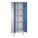 C+P Classic locker, 2 compartments, H1850B610D500 mm, No. 8012-20B|S10002 - Clothes locker (workshop) - 2