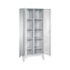 C+P Locker Classic, 2 compartments, H1850B810D500 mm, light gray No. 8012-22B|S10000 - Clothes locker (workshop) - 2