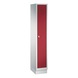 C+P Classic locker, 1 compartment, H1800B320D500 mm, No. 8020-10|S10000 - Clothes locker (workshop) - 1