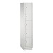 C+P Classic locker cabinet 5 compartments H1800B320D500 mm No 8020-105|S10001 - Clothes locker (workshop) - 1