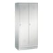 C+P Classic locker, 2 compartments, H1800B810D500 mm, No. 8020-22B|S10001 - Clothes locker (workshop) - 1