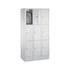C+P Schließfachschrank Classic, 9 Fächer, H1800B900T500 mm, Nr. 8020-303|S10001 - Kleiderspind (Werkstatt) - 2