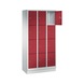 C+P Classic locker cabinet, 12 compartments, H1800B900D500 mm, No. 8020-304|S10000 - Clothes locker (workshop) - 2