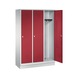 C+P Classic locker, 3 compartments, H1800B1200D500 mm, No. 8020-32|S10000 - Clothes locker (workshop) - 2
