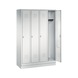 C+P Spind Classic, 4 Abteile, H1800B1190T500 mm, Lichtgrau Nr. 8020-40|S10000 - Kleiderspind (Werkstatt) - 2
