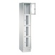 C+P Classic locker cabinet 4 compartments H1800B320D500 mm No 8020A104|S10000 - Clothes locker (workshop) - 2