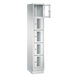 C+P Schließfachschrank Classic, 5 Fächer, H1800B320T500 mm, Nr. 8020A105|S10000 - Kleiderspind (Werkstatt) - 2