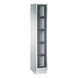 C+P Classic locker cabinet 5 compartments H1800B320D500 mm No 8020A105|S10022 - Clothes locker (workshop) - 1