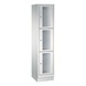 C+P Classic locker cabinet 3 compartments H1800B420D500 mm No 8020A123|S10000 - Clothes locker (workshop) - 1