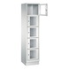 C+P Classic locker cabinet 5 compartments H1800B420D500 mm No 8020A125|S10000 - Clothes locker (workshop) - 2