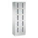 C+P Classic locker cabinet, 10 compartments, H1800B610D500 mm, No. 8020A205|S10000 - Clothes locker (workshop) - 1