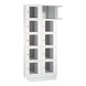 C+P Classic locker cabinet, 10 compartments, H1800B810D500 mm, No. 8020A225|S10000 - Clothes locker (workshop) - 2