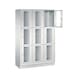 C+P Classic locker cabinet, 9 compartments, H1800B1200D500 mm, No. 8020A323|S10000 - Clothes locker (workshop) - 2