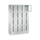 C+P Classic locker cabinet, 16 compartments, H1800B1190D500 mm No. 8020A404|S10000 - Clothes locker (workshop) - 2