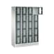 C+P Classic locker cabinet, 20 compartments, H1800B1190D500 mm No. 8020A405|S10031 - Clothes locker (workshop) - 2