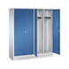 C+P Classic locker, 4 compartments, H1800B1590D500 mm, No. 8022-42|S10000 - Clothes locker (workshop) - 2