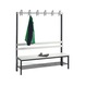 C+P Wardrobe bench 1-sided, H1650B1500D400 mm, No. 8051-110|S10184 - Clothes locker (workshop) - 2