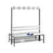 C+P Wardrobe bench 2-sided, H1650B1500D750 mm, No. 8051-210|S10061 - Clothes locker (workshop) - 2