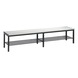 C+P Bench, H420B1960D350 mm, black gray/light gray No. 8052-010|S10162 - Workshop cabinet - 1
