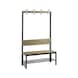C+P Wardrobe bench 1-sided, damp room, H1650B1000T407 mm, No. 8060-110|S10004 - Clothes locker (workshop) - 1