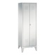 C+P Locker Classic, 2 compartments, H1850B610T500 mm, light gray No. 8060-20|S10000 - Clothes locker (workshop) - 1