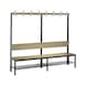 C+P Wardrobe bench 1-sided, damp room, H1650B1960D407 mm, No. 8062-110|S10000 - Clothes locker (workshop) - 1