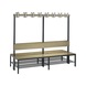 C+P Wardrobe bench 2-sided, damp room, H1650B1960D760 mm, No. 8062-210|S10004 - Clothes locker (workshop) - 1