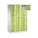 C+P Locker cabinet Resisto, H1950B1148D640 mm No. 8070-3731|S10009 - Clothes locker (workshop) - 2