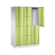 C+P XL locker cabinet Resisto, H1950B1148D640 mm No. 8070-3732|S10016 - Clothes locker (workshop) - 2