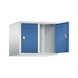 C+P Classic top-mounted wardrobe, H500B610D500 mm No. 8090-20|S10002 - Clothes locker (workshop) - 2