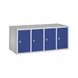 C+P Classic top-mounted wardrobe, H500B1190D500 mm No. 8090-40|S10002 - Clothes locker (workshop) - 1