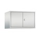 C+P Classic top-mounted wardrobe, H500B810D500 mm No. 8092-22|S10001 - Clothes locker (workshop) - 1