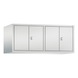 C+P Classic top-mounted wardrobe, H500B1190D500 mm No. 8092-40|S10003 - Clothes locker (workshop) - 1