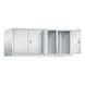 C+P Classic top-mounted wardrobe, H500B1190D500 mm No. 8092-40|S10003 - Clothes locker (workshop) - 2