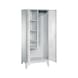 C+P Locker Classic, 2 compartments, H1850B810D500 mm, light gray No. 8110-02|S10000 - Clothes locker (workshop) - 2