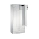 C+P Locker Classic, 4 compartments, H1800B820D510 mm, light gray No. 8123-224|S10000 - Clothes locker (workshop) - 2