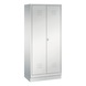 C+P Spind Classic, 2 Abteile, H1800B810T500 mm, Lichtgrau Nr. 8160-22|S10001 - Kleiderspind (Werkstatt) - 1